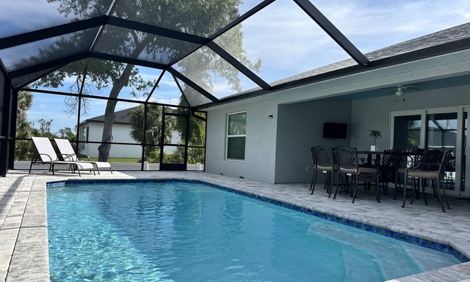 Englewood East House | New 3-Bedroom Rotonda West Retreat with Ocean View & Pool