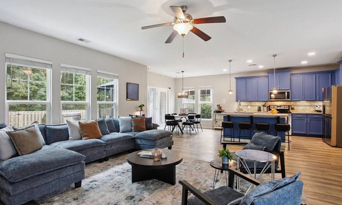 Port Wentworth House | Beautiful Newly Decorated Home in Savannah/Pooler Area
