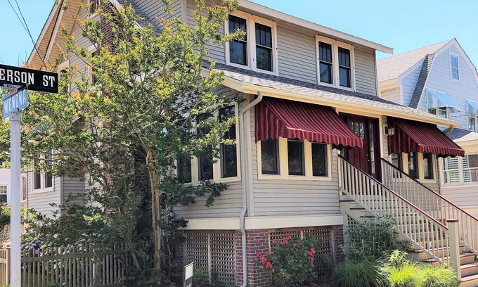 Cape May House | Renovated Oceanfront Retreat Near Beach and Town Center