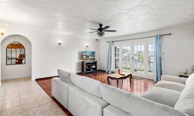Newton Terrace House | Cozy Oistins Retreat with Ocean Views, Minutes from Beach