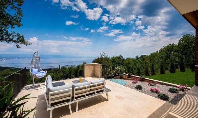 Opatija Villa | Elegantly Designed Villa Mare with Private Pool & Sea Views