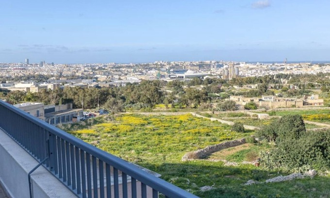 Luqa Apartment | Stylish Penthouse with Terrace & Breathtaking Views