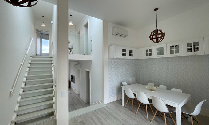 Carvalhal Apartment | Stunning Penthouse Apartment Steps from the Beach