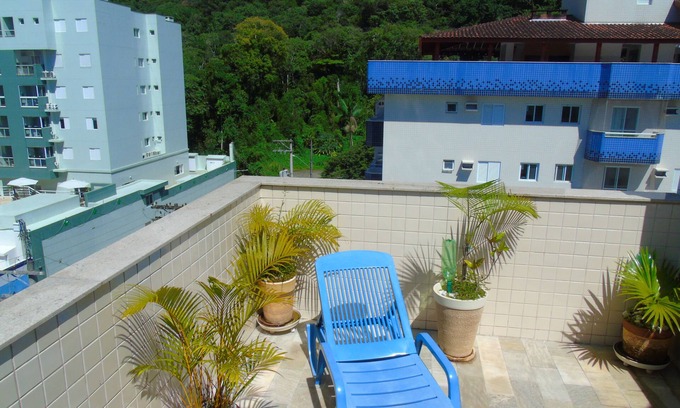 Praia Grande Apartment | Inviting Penthouse Steps from Ubatuba's Pristine Beach