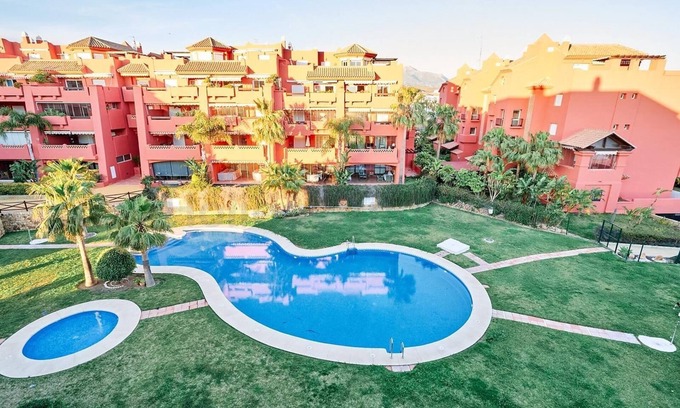 Torrox Costa House | Inviting Penthouse Steps from the Beach with Ocean View