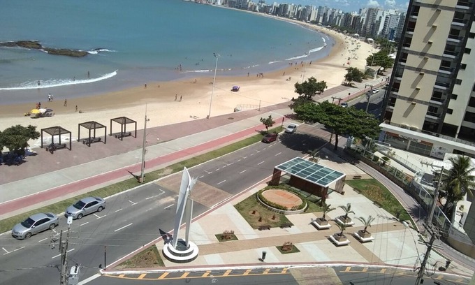 Praia do Morro Apartment | Beachfront Penthouse with Pool and Pet-Friendly Perks