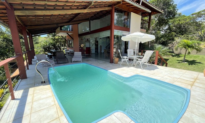 Arraial d'Ajuda House | Beautiful place surrounded by the Atlantic Forest 12 min away from the beach.