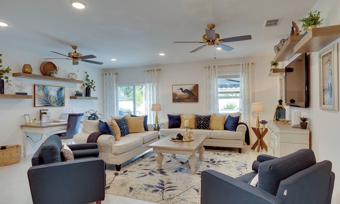 Port Saint Lucie House | Enjoy a Cozy Port St Lucie Home with Hot Tub & Spa