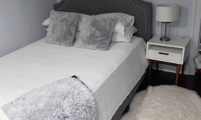 Lawrence Apartment | Private Studio with Hot Tub and Workspace Access