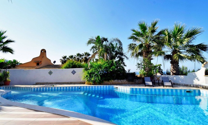 Valderice Villa | Relaxing Villa with Private Pool, Hot Tub & Ocean Views
