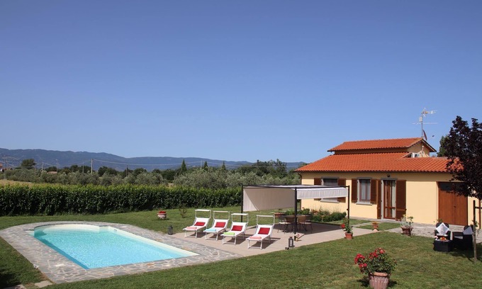 Ferretto Villa | Idyllic Villa with Private Pool & Panoramic Views Near Cortona