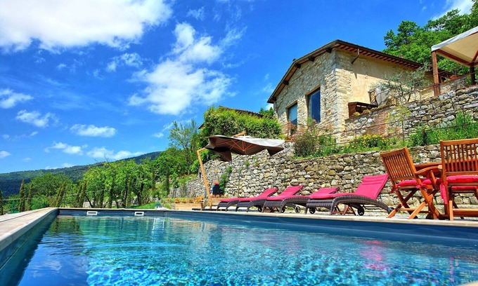 Sesto Fiorentino Villa | Stunning Private Villa with Pool & Panoramic Views near Florence