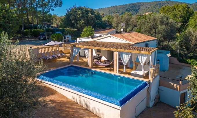 Lloseta House | Elegant Private Villa with Pool, WIFI & Panoramic Views