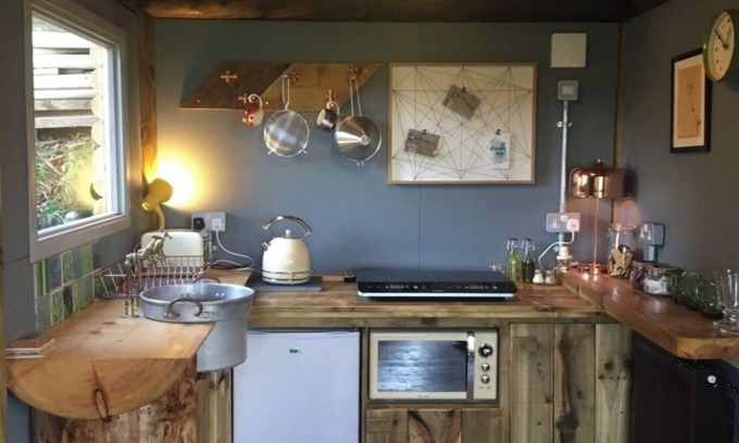 Llandegla House | Quirky Log Cabin Retreat by Llandegla Forest