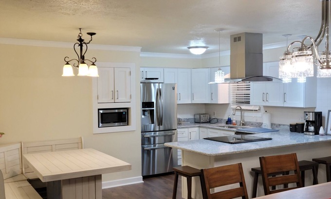South Bend House | Stylish Remodeled Home Near Notre Dame with Family Amenities