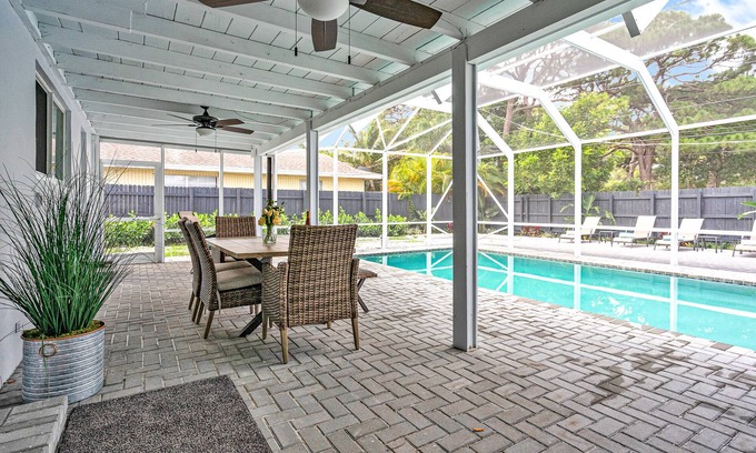 Deerfield Beach House | Renovated Coastal Retreat with Ocean Views & Private Pool