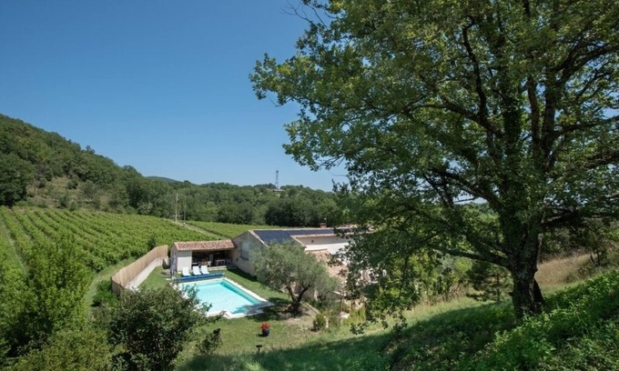 Le Teil Other | Serene Countryside Retreat with Salted Water Pool
