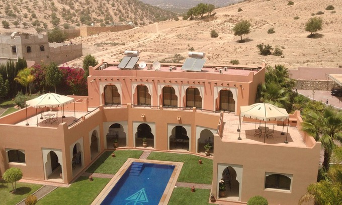 Drargua Villa | Elegant Riad Asmaa with Private Pool & Ocean Views