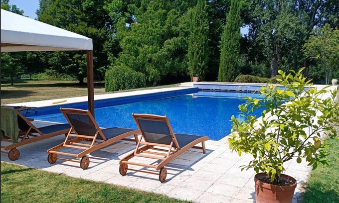 Bourg-Charente Apartment | Riverside Boathouse Retreat with Pool and Pet-Friendly Perks