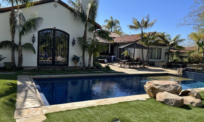 Santa Barbara House | Oceanfront Santa Barbara Home with Private Pool & Spa