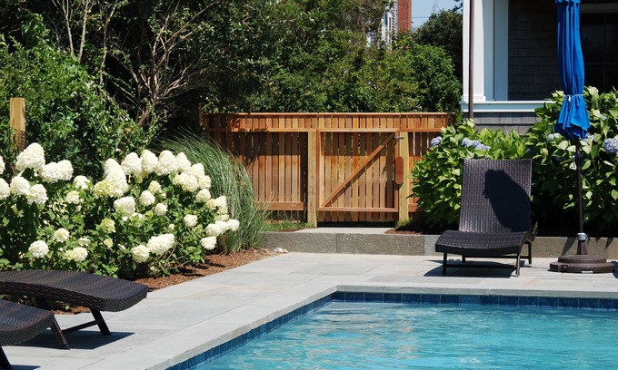 Siasconset House | Cozy 'Sconset Getaway with Private Heated Pool & Ocean View