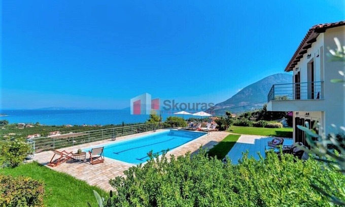 Melissopetra Villa | Inviting Villa Sunshine with Oceanfront Views & Private Pool