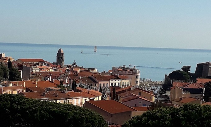 Collioure Apartment | Oceanfront Duplex with Terrace & Perfect 10 Review Score