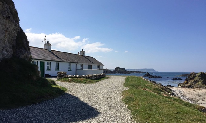 Ballycastle House | Seafront Cottage with Private Gardens and Ocean Views
