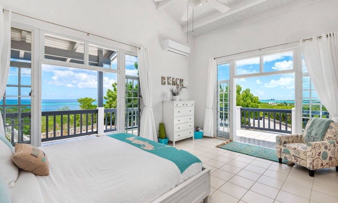 Providenciales House | Ocean View Villa: Guest Rated 9.8 with Private Pool