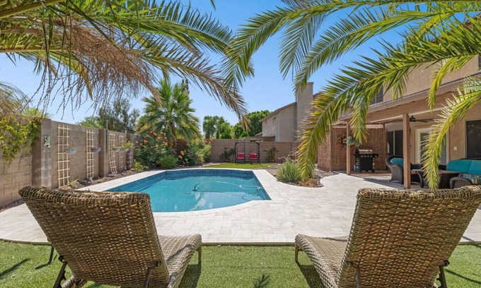 Gilbert House | Inviting Home with Pool, Hot Tub & Top Guest Rating 10/10