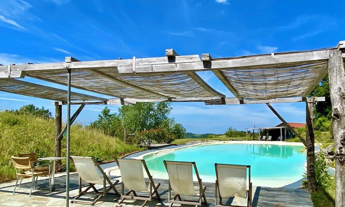 Mombarcaro Apartment | Idyllic Stone-Built Holiday Home with Private Garden Retreat