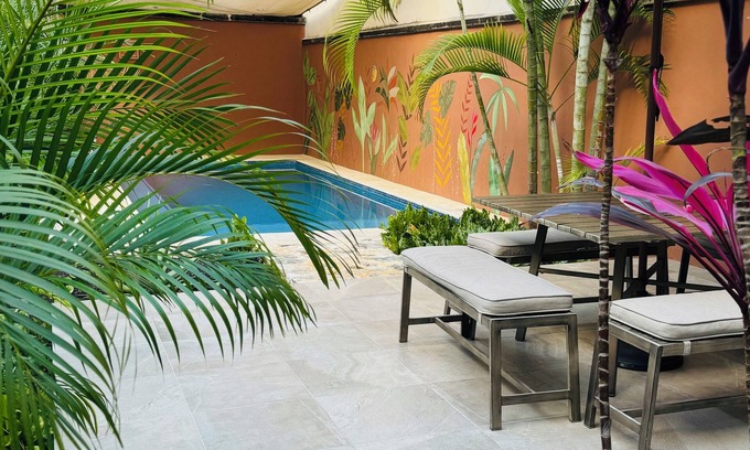 Ejidal Apartment | Cozy Studio with Pool and Ocean View - Rated 10/10!