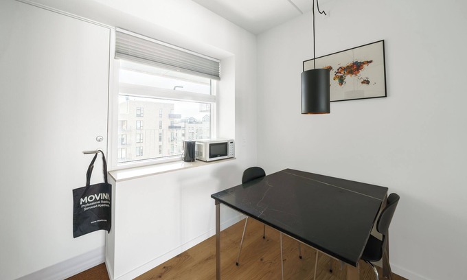 Odense Apartment | Bright Studio with Balcony and Family-Friendly Amenities