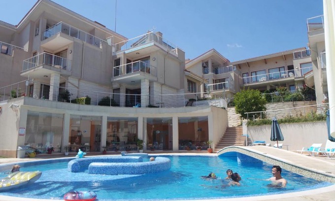 Byala House | Idyllic Sun Village with Oceanfront Pool and Scenic Views