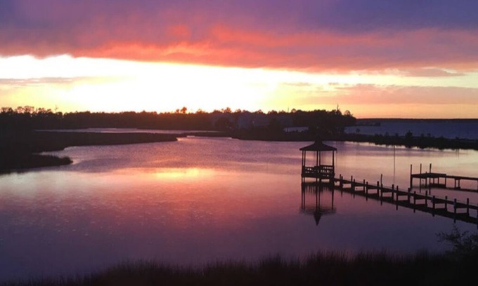 Innerarity Grants House | Gorgeous Bayou Views with Pool and Breakfast Included