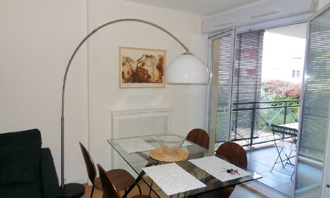 Port Marianne Apartment | Cozy Antigone Rives Lez Apartment with Garden and Ocean View