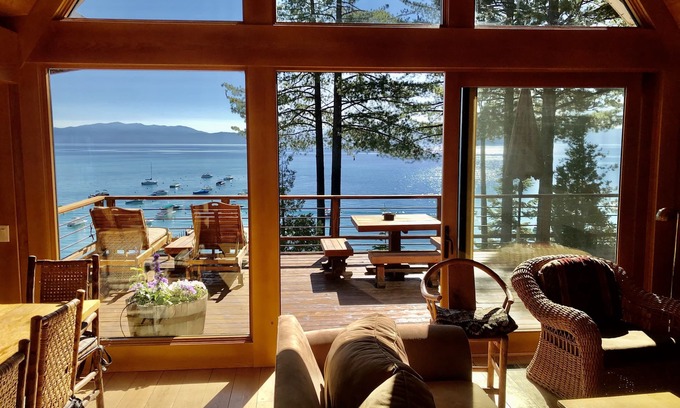 Tahoma House | Lakefront Getaway on Tahoe's West Shore with Scenic Views