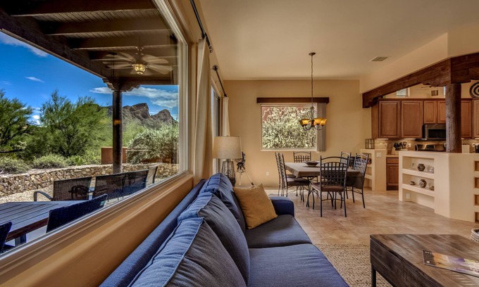 Tucson Estates House | Impressive Tucson Casa with Pool and Family Amenities