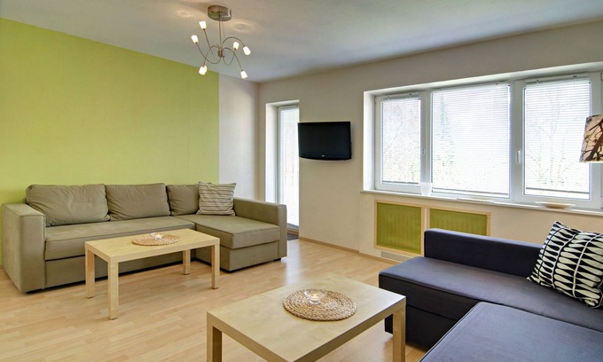 Lubeck City Centre Apartment | Scenic Apartment Overlooking Lübeck's Historic Mill Pond