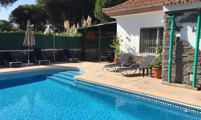 El Portil Villa | Idyllic Villa in El Portil with Pool, Steps from the Beach