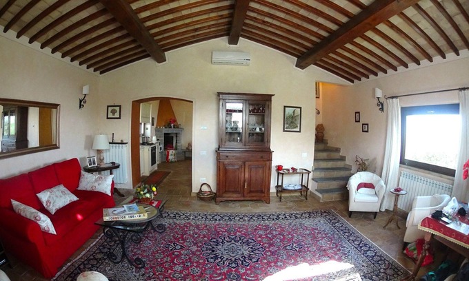Castel Cellesi Villa | Beautiful Villa In Tuscia -near Civita di Bagnoregio- with panoramic view