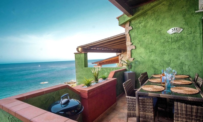 Villaputzu Villa | Idyllic Villa by the Sea with Oceanfront Pool & Views