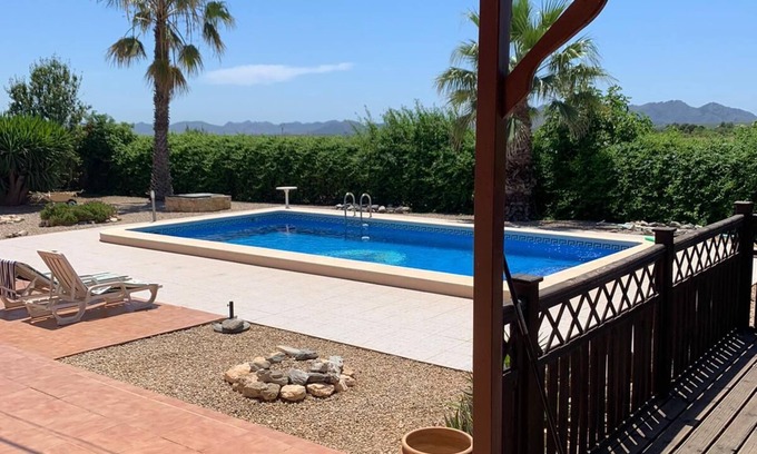 Casas de Tallante Villa | Inviting Villa with Private Garden and Pool, Rated 9.8/10
