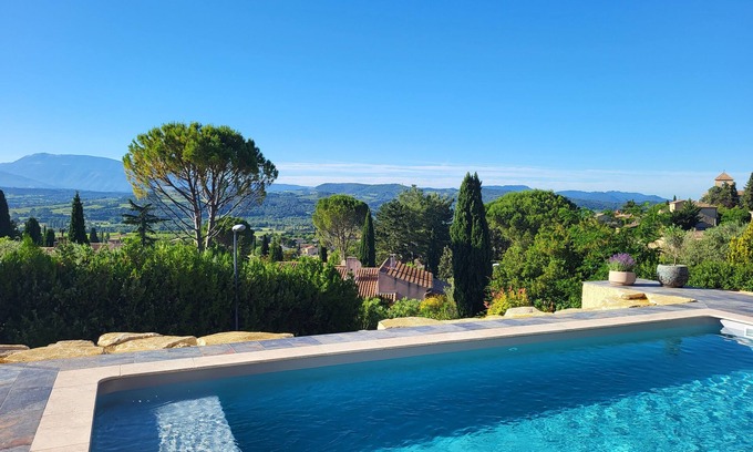 Vinsobres House | Stunning Villa with Pool & Panoramic Views - Rated 9.8