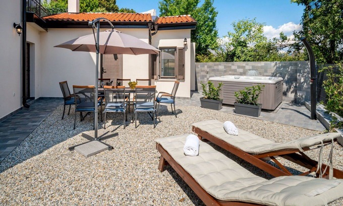 Kastav House | Serene Villa with Private Pool & Panoramic Ocean Views