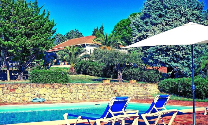 Catute Villa | Elegant Villa with Private Pool & Tennis Court near Beach