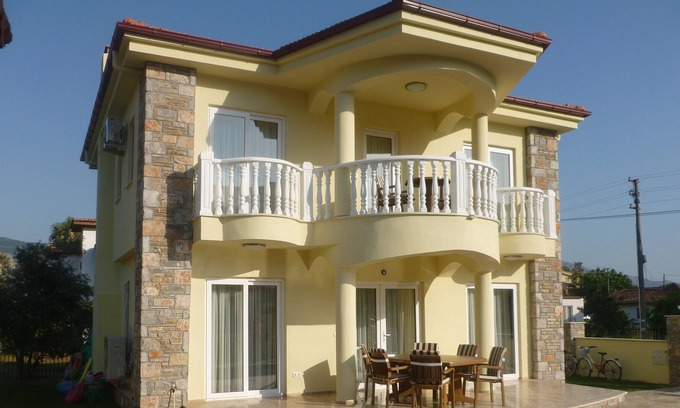 Dalyan City Center Villa | Beautiful Villa with Private Pool/ Garden. View of Rock Tombs & Kaunos Acropolis