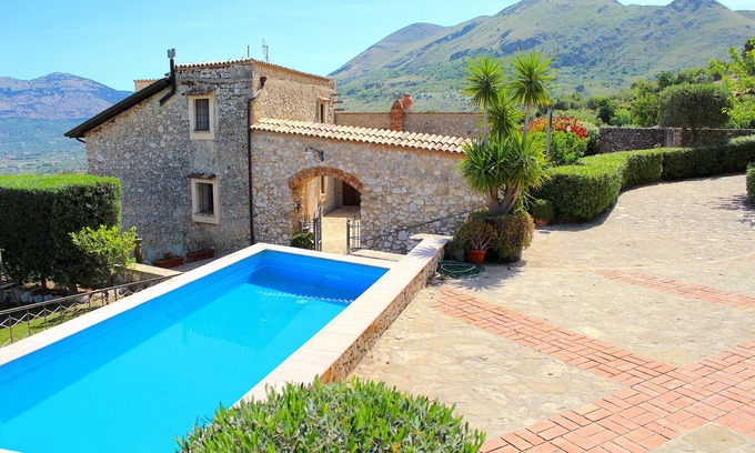 Carini Villa | Relax in a Beautiful Villa with Pool, Close to the Sea