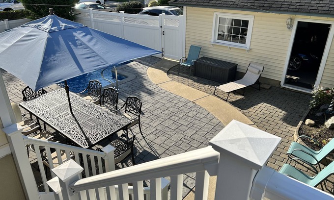 Belmar House | Inviting Water Views & Pool, Steps from All Attractions!