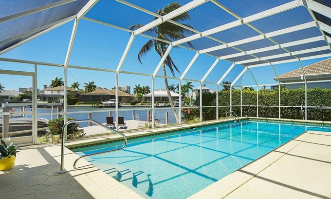 Marco Island House | Idyllic Waterfront Retreat with Private Pool near Tigertail Beach